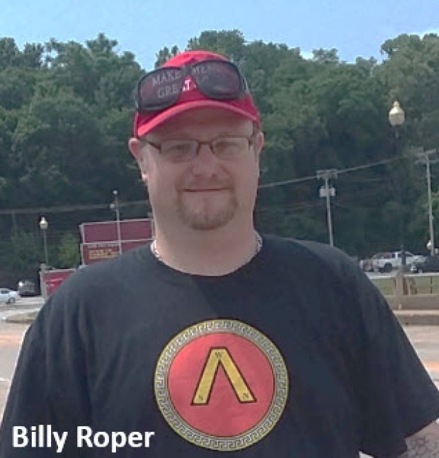 Billy Roper Baseball Shield Wall Network (SWN) | No Tolerance for Antisemitism