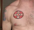 "Blood Drop" Cross
