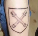 Crossed Grenades