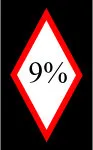 9%